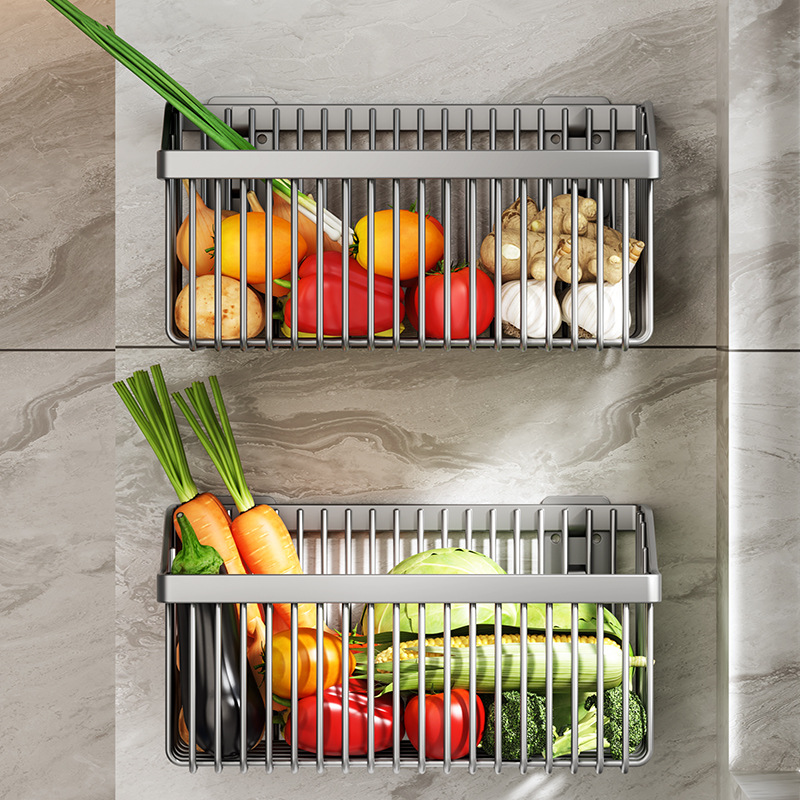 No-Drill Multifunctional Wall- - Woven Wall Basket avaliação e preço