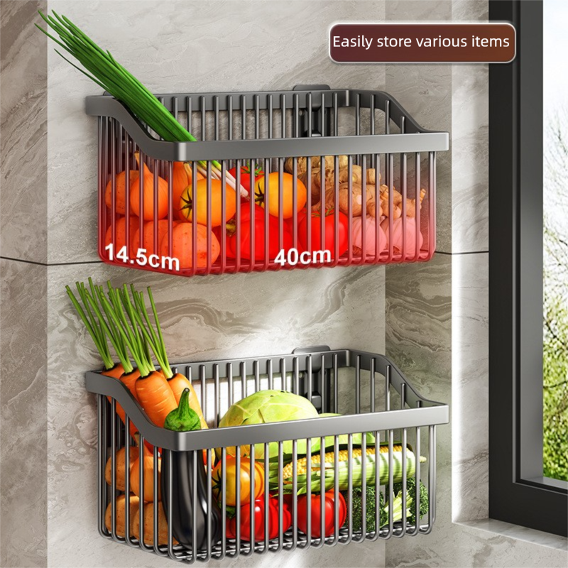 No-Drill Multifunctional Wall- - Woven Wall Basket avaliação e preço