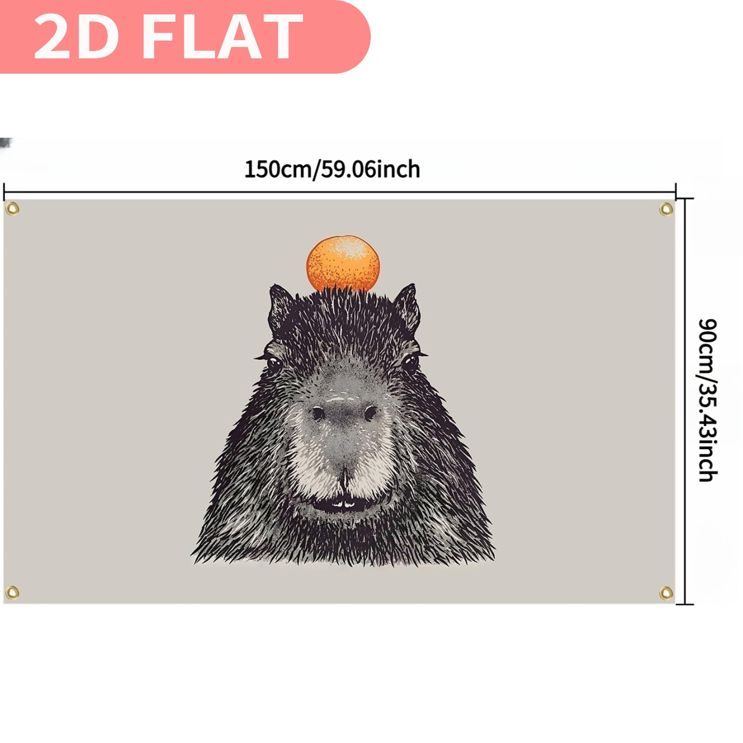 1pc Capybara Tapestries, Wall  - Aesthetic Tapestry avaliação e preço