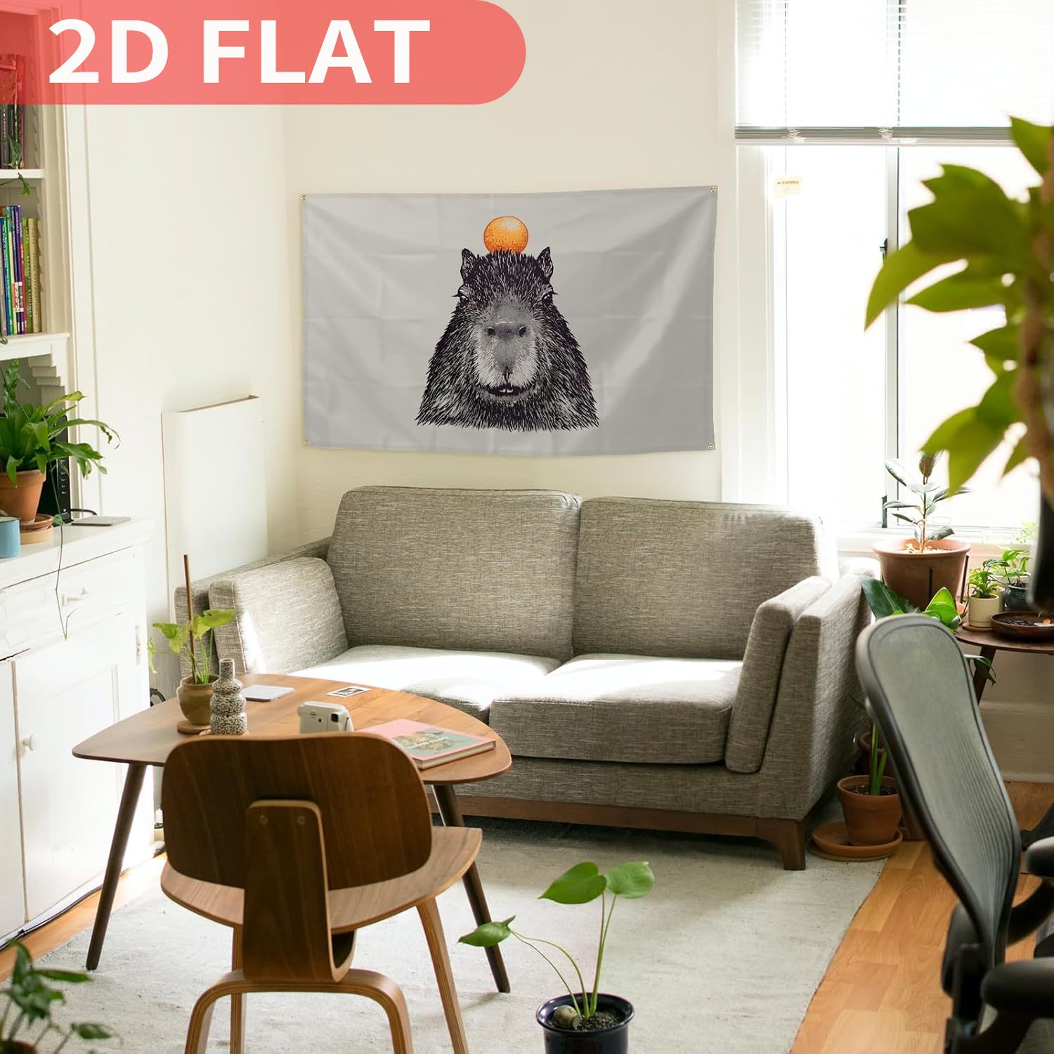 1pc Capybara Tapestries, Wall  - Aesthetic Tapestry avaliação e preço