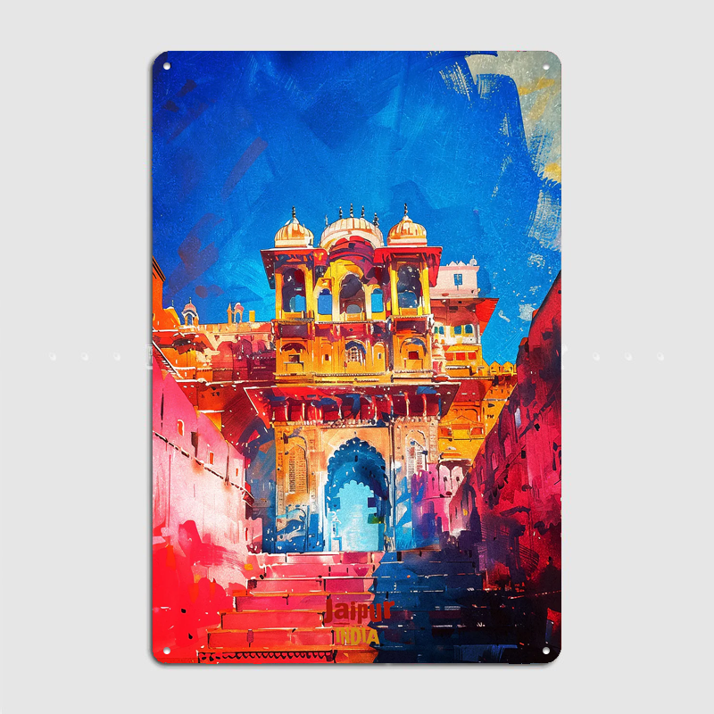Jaipur Art Travel Scenery Sigh - Home Decor Jaipur avaliação e preço
