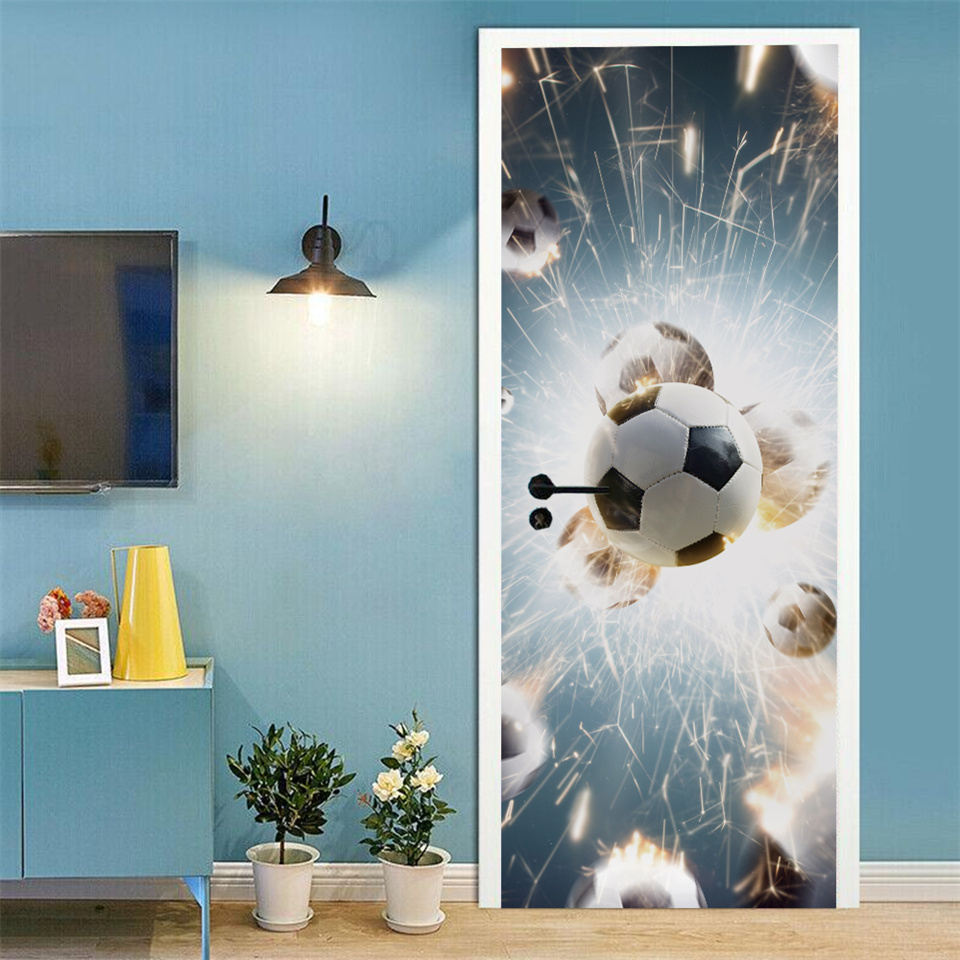 Football Basketball 3D Wallpap - Home Decor On Sale avaliação e preço