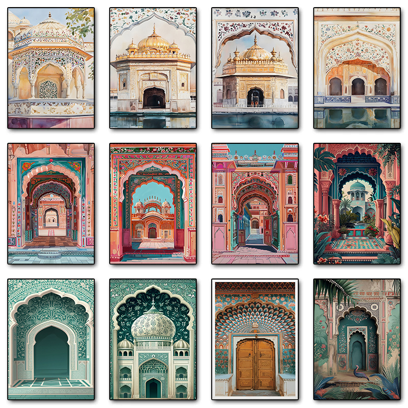 Indischer Palast Jaipur Buildi - Home Decor Jaipur avaliação e preço
