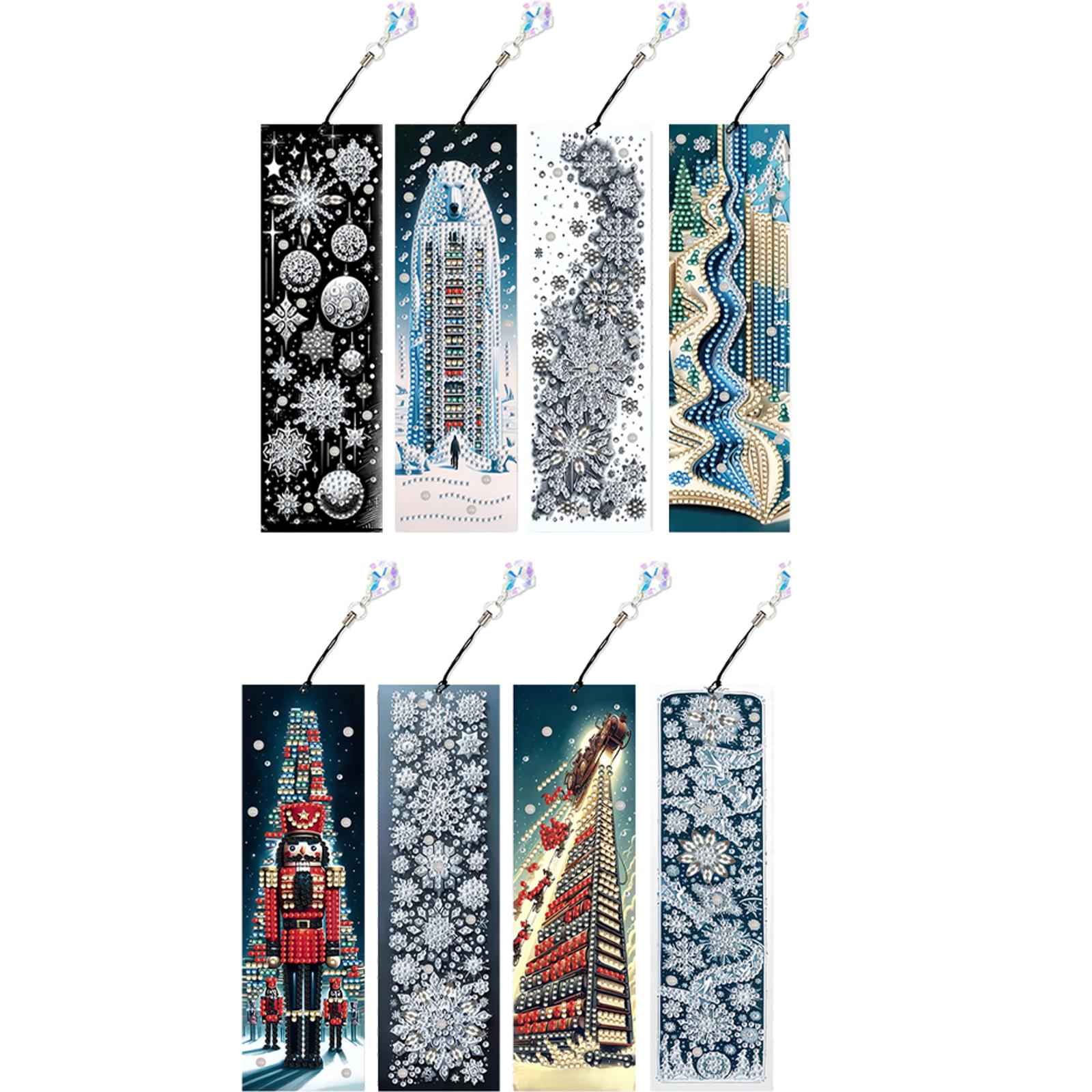 8Pcs Christmas DIY Diamond Pai - Home Decor Diy Ideas avaliação e preço