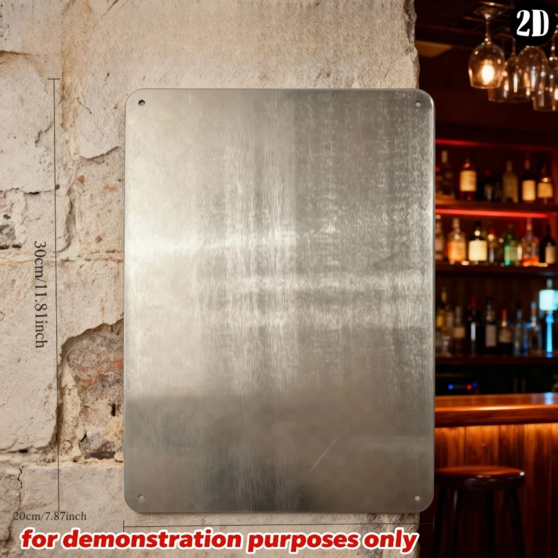 AlisaCoastal Metal Wall Art, M - Home Decor Frames avaliação e preço
