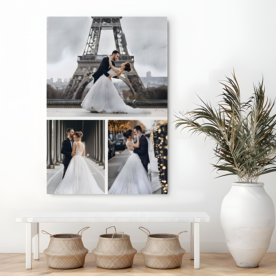 2D flat-1pc Framed Canvas Canv - Home Decor Frames avaliação e preço