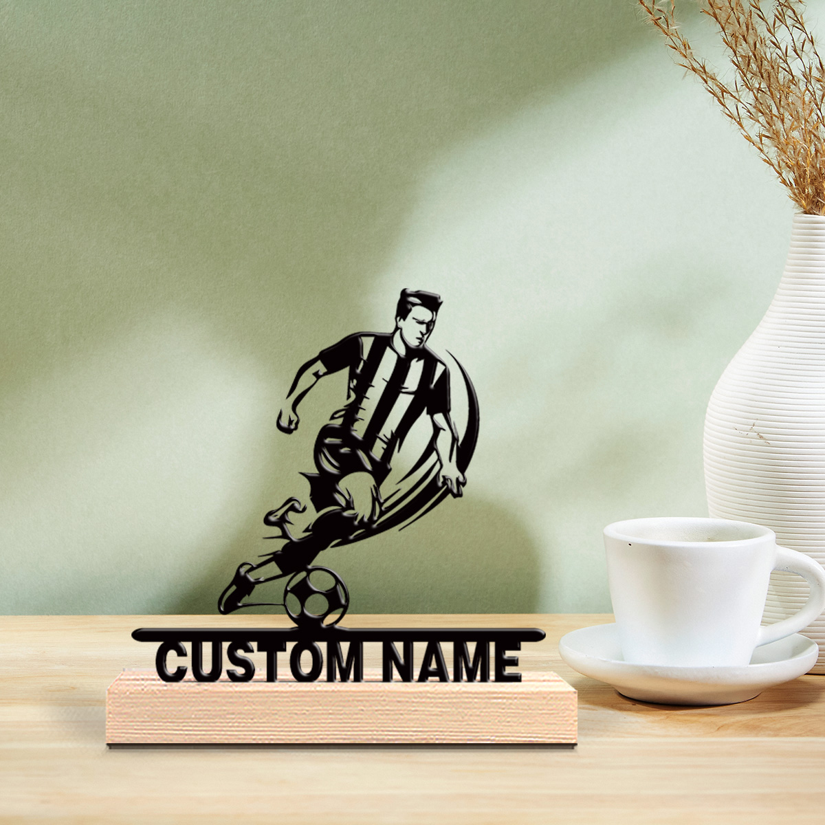 1pc Personalized Custom Footba - Home Decor Unique avaliação e preço