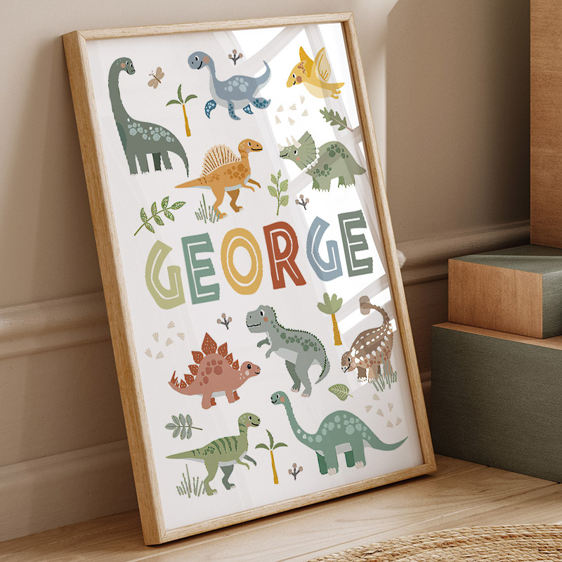 Jurassic Period Dinosaur Wall  - Home Decor Japandi avaliação e preço