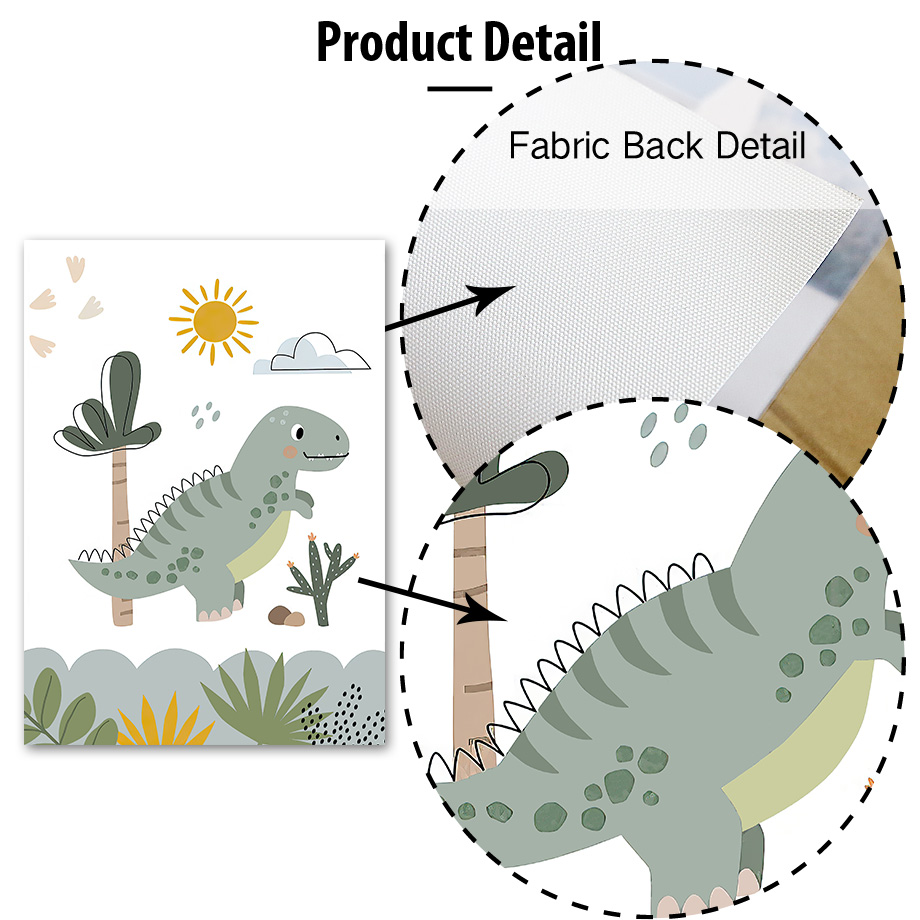 Jurassic Period Dinosaur Wall  - Home Decor Japandi avaliação e preço
