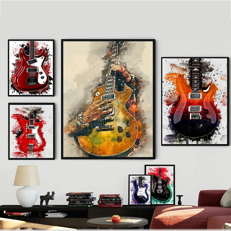 Abstract Graffiti Electric Gui - Home Decor Japandi avaliação e preço