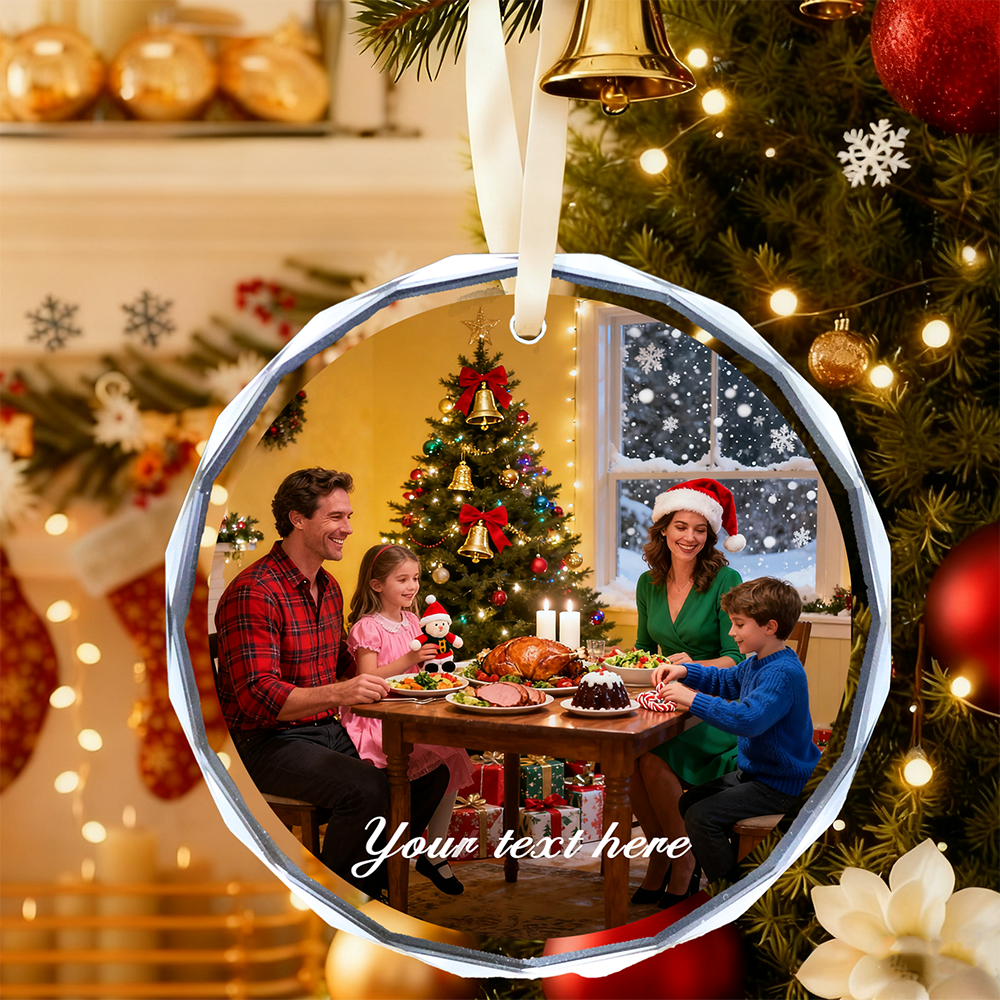 Personalized Christmas Ornamen - Home Decor Unique avaliação e preço