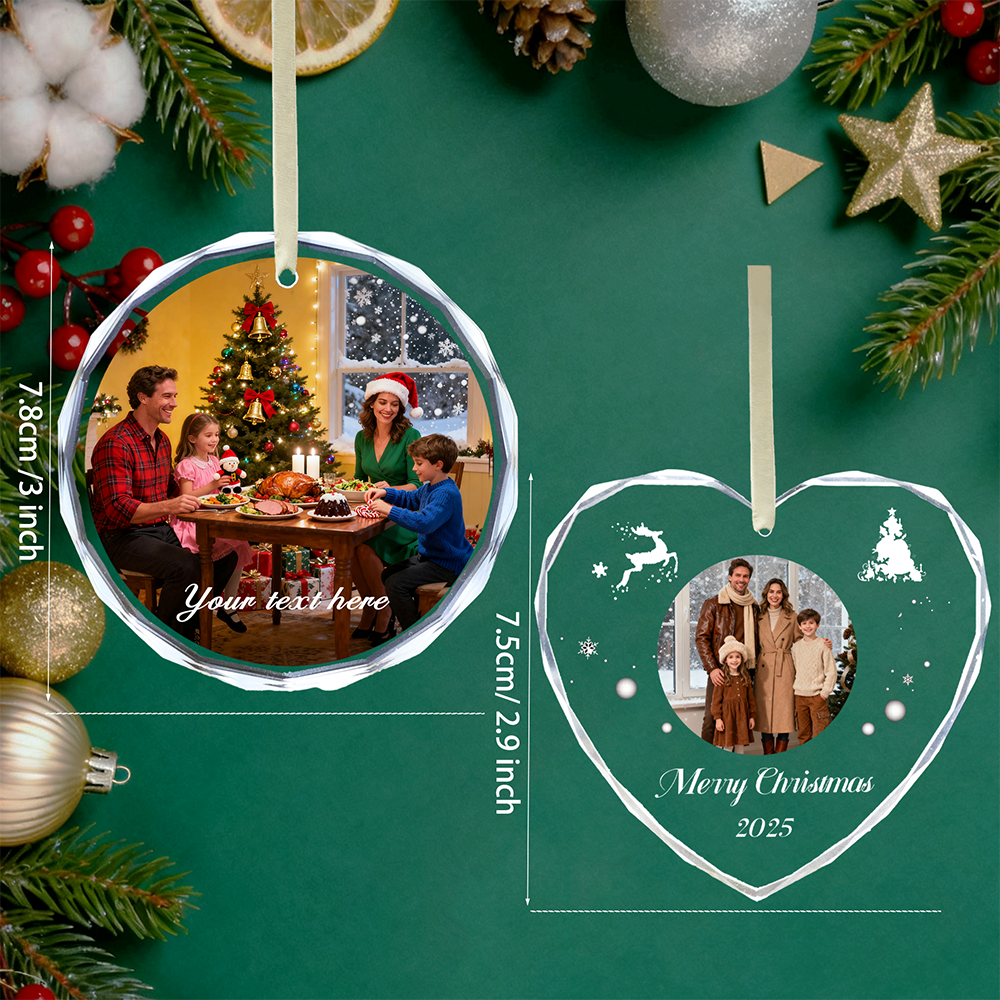 Personalized Christmas Ornamen - Home Decor Unique avaliação e preço