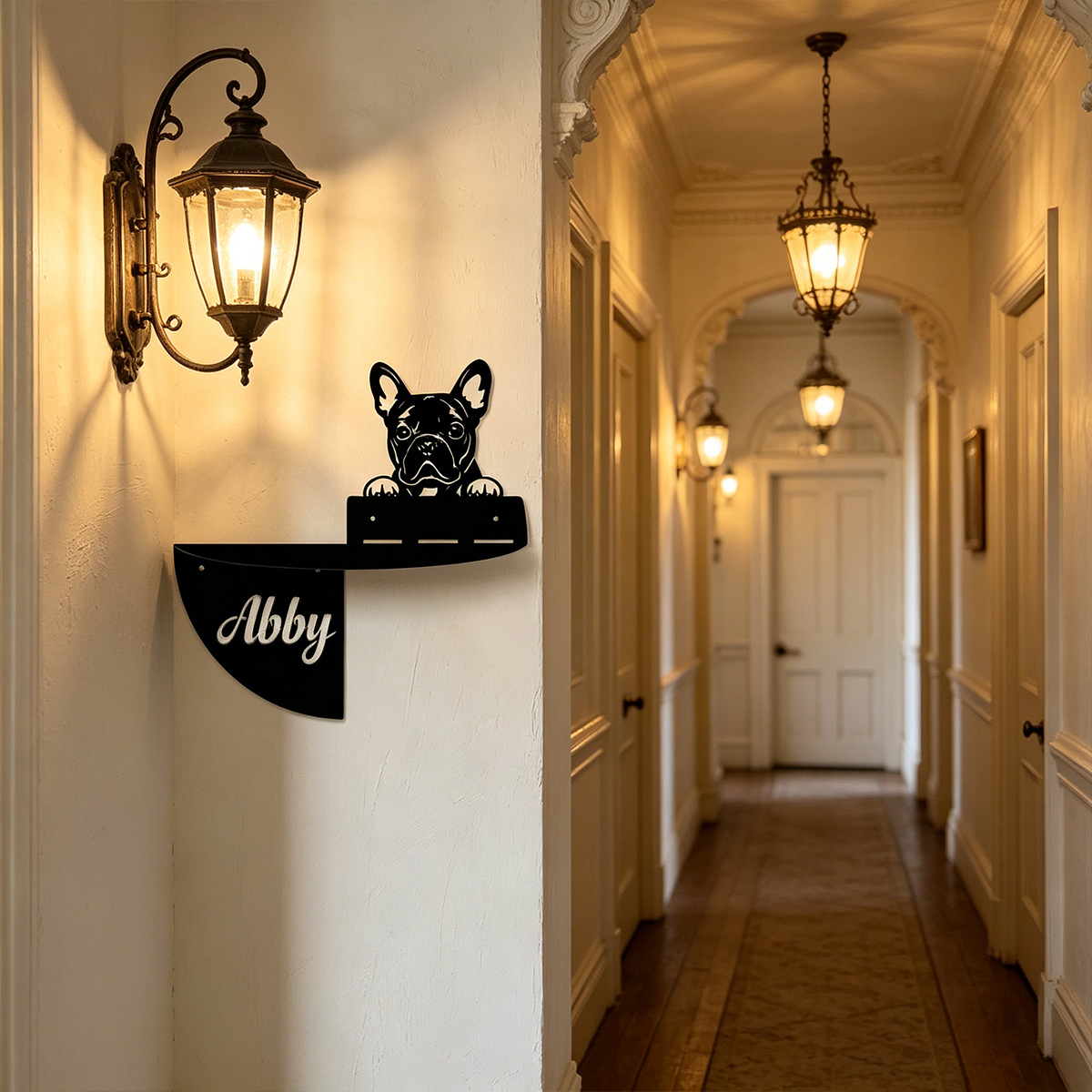 Personalized French Bulldog Me - Home Decor Living Room Ideas avaliação e preço