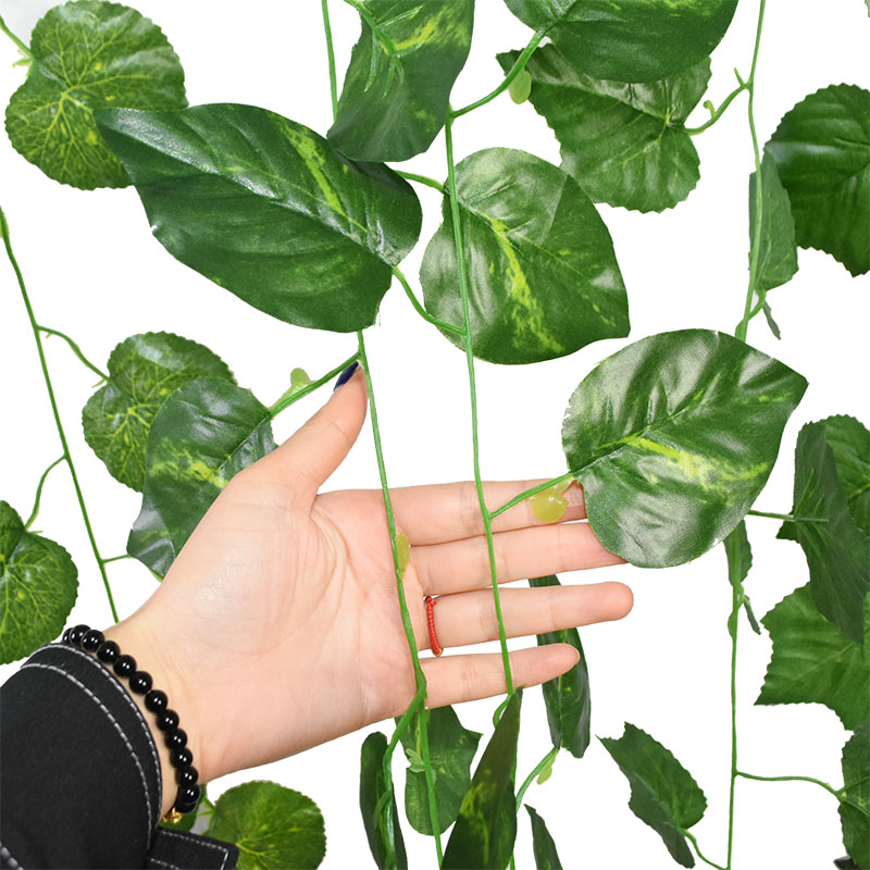 2.3m Silk Leaves Fake Creeper  - Home Decor On Sale avaliação e preço