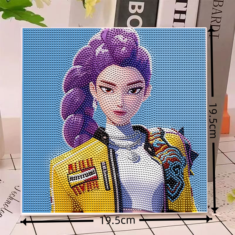 Anime Gilrs Lumi Mila Zoi K-po - Home Decor Theme avaliação e preço