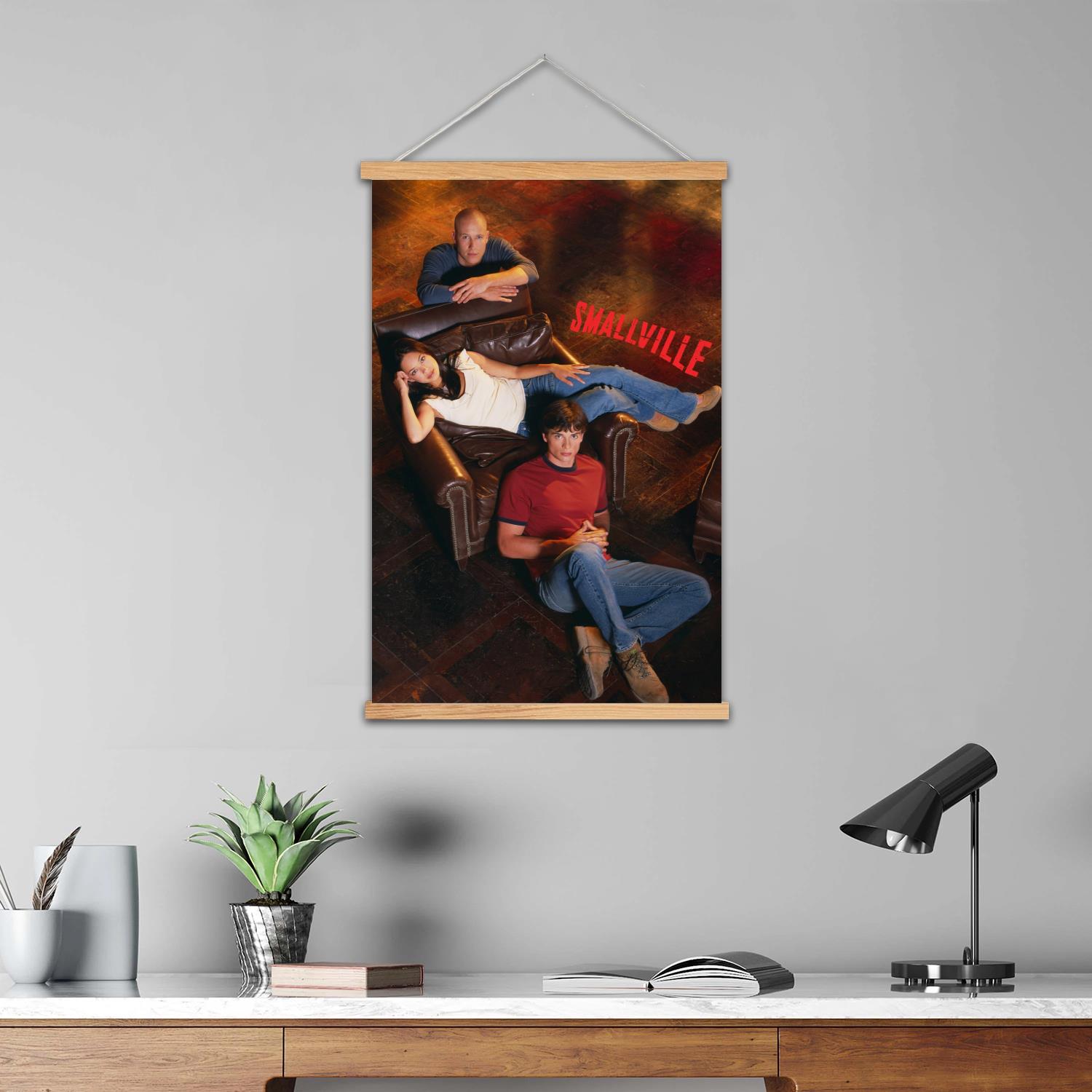 smallville Framed Wall Paintin - Home Decor Frames avaliação e preço