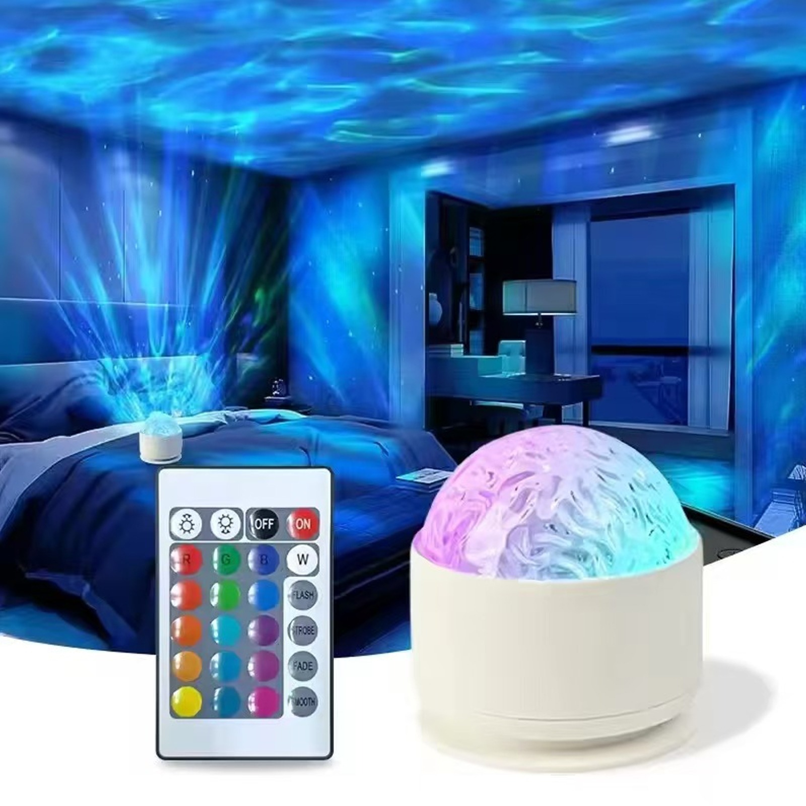 1pcs 2-in-1 Aurora Borealis &  - Home Decor Living Room Ideas avaliação e preço