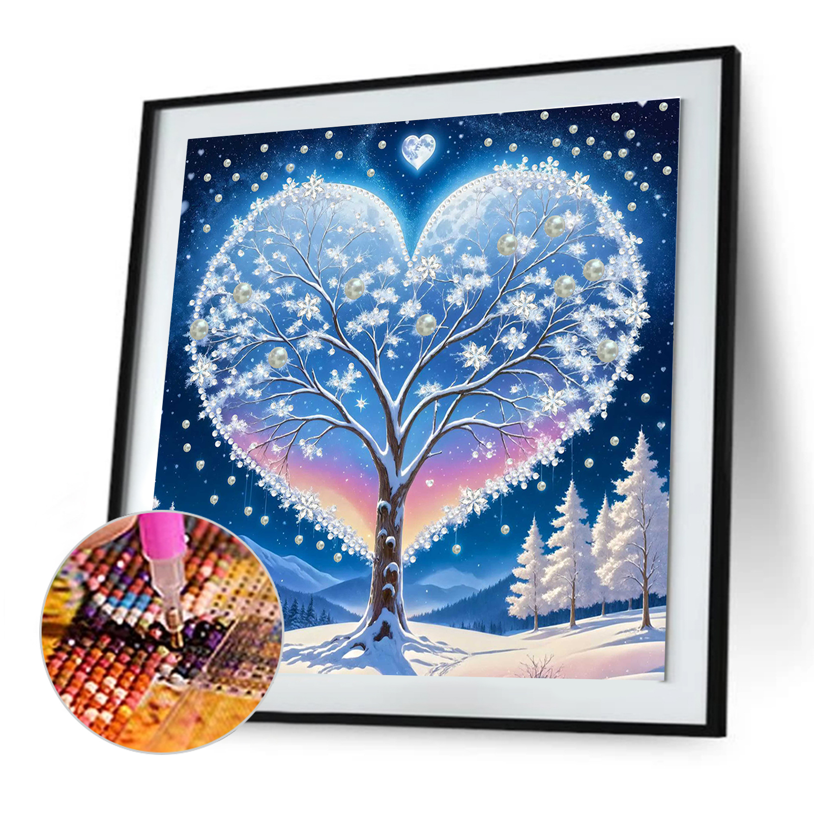 Winter Tree Special Shaped 5D  - Home Decor Diy Ideas avaliação e preço