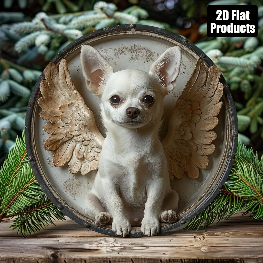 2D Flat, 1pc, Chihuahua Theme, - Home Decor Theme avaliação e preço