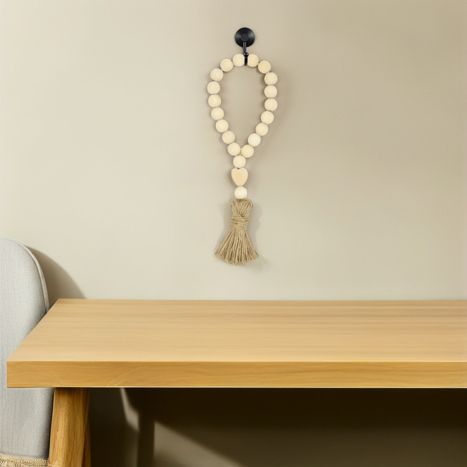 Handmade Wooden Beads Garland  - Home Decor Vase avaliação e preço