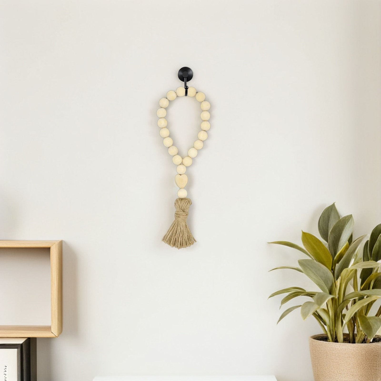 Handmade Wooden Beads Garland  - Home Decor Vase avaliação e preço