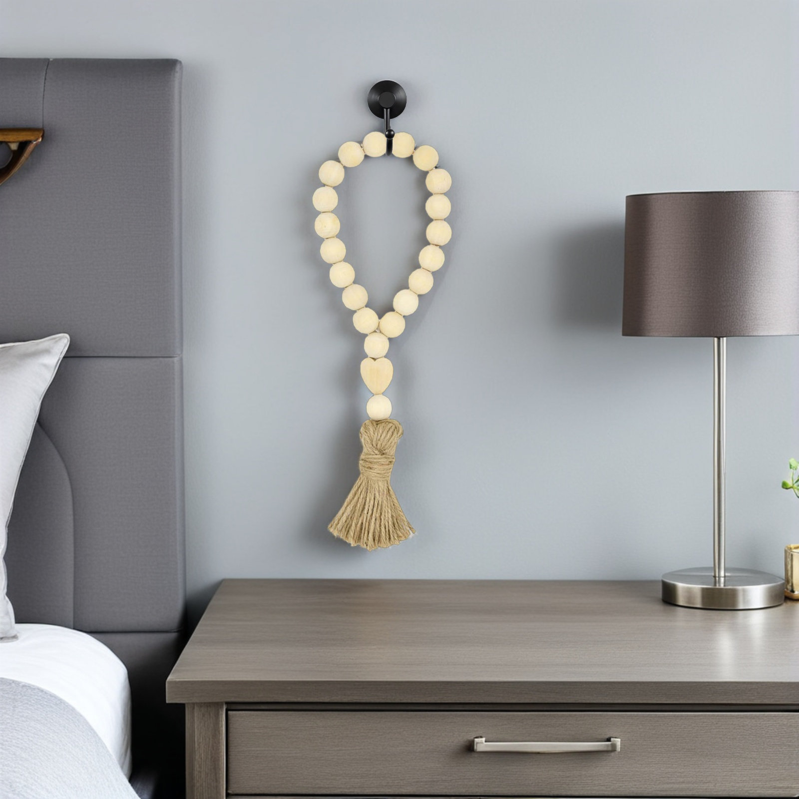 Handmade Wooden Beads Garland  - Home Decor Vase avaliação e preço