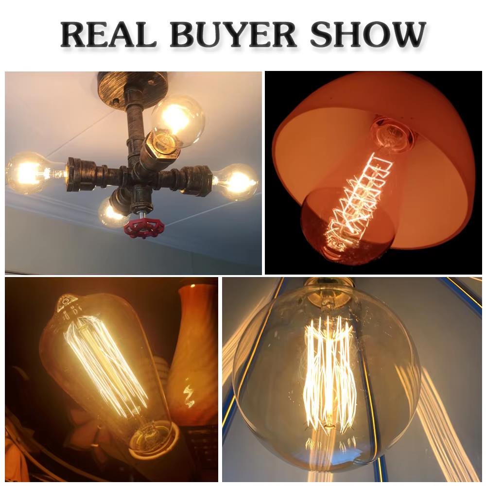 Retro Edison Light Bulb E27 40 - Home Decor Vintage avaliação e preço