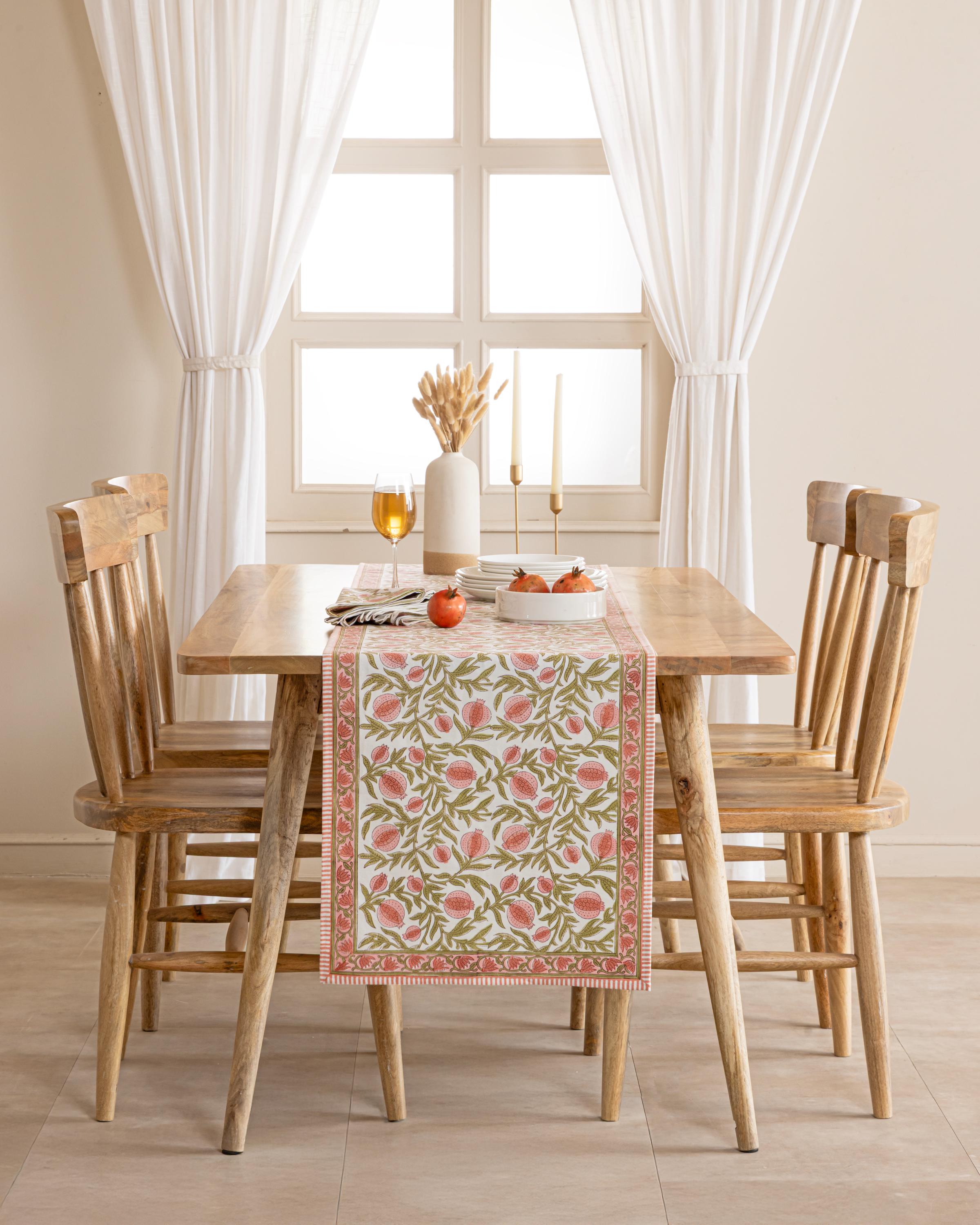Coral Olive Green Pomegranate  - Home Decor Jaipur avaliação e preço