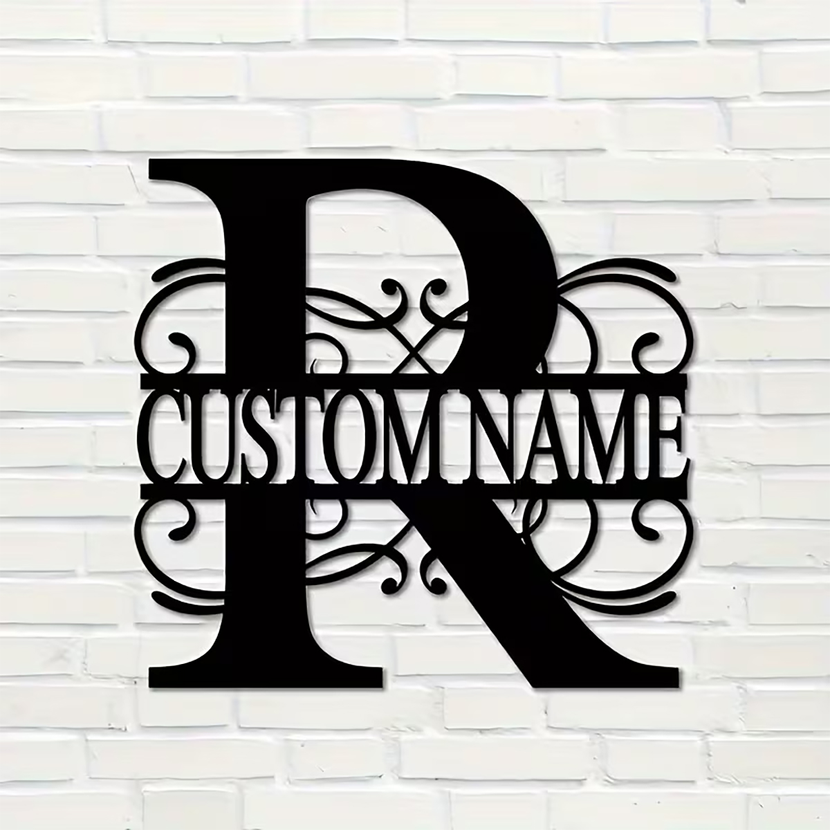 Classic Custom Monogram Metal  - Home Decor Ideas avaliação e preço
