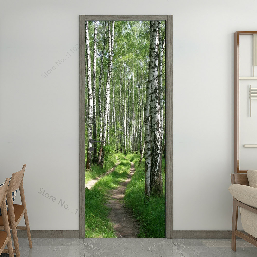 Door Full Film Leaf Self-Adhes - Home Decor On Sale avaliação e preço