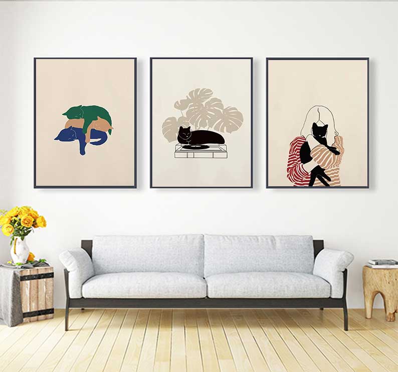 Animal Prints Living Room Home - Home Decor Living Room Ideas avaliação e preço