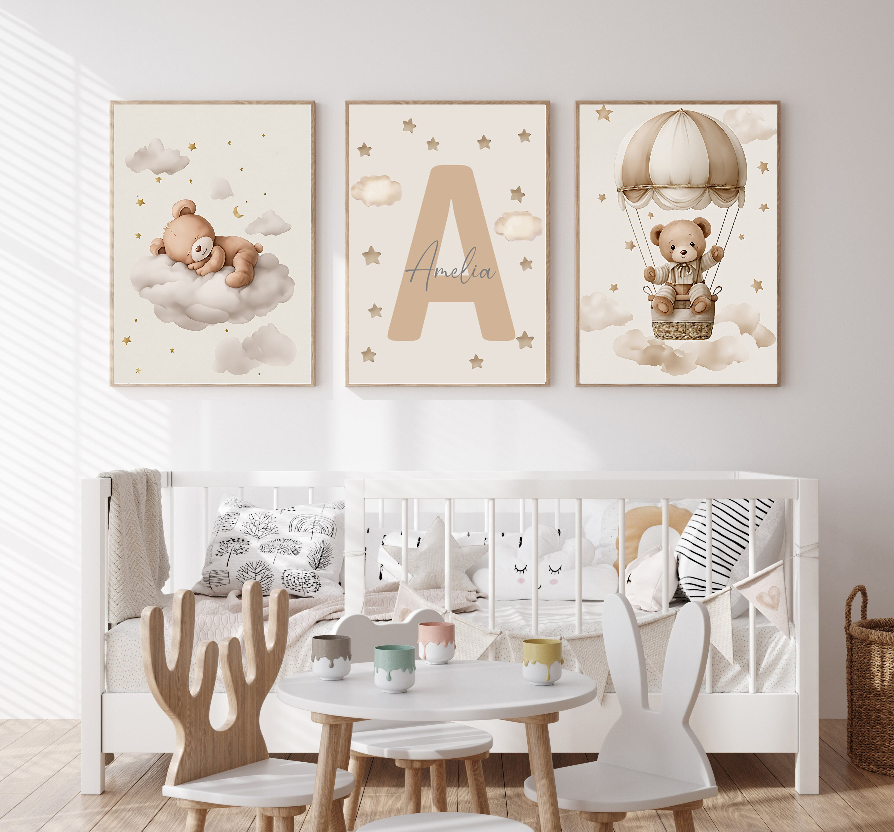 3pcs/set Bohemian Teddy Bear A - Home Decor Ideas avaliação e preço