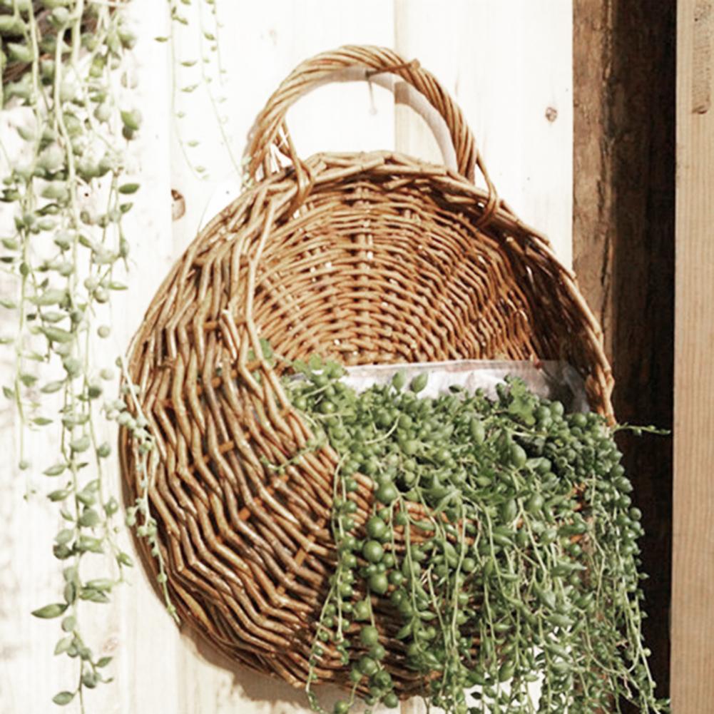 1 Set Multifunctional Flower B - Woven Wall Basket avaliação e preço