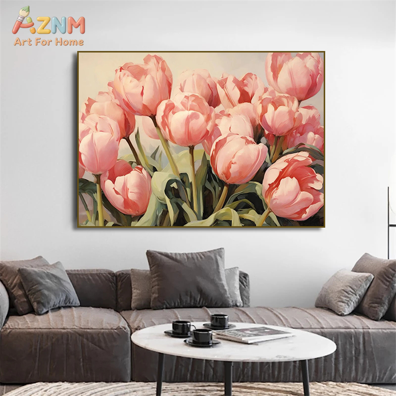 AZNM Vintage Flower Vase Canva - Home Decor Vase avaliação e preço