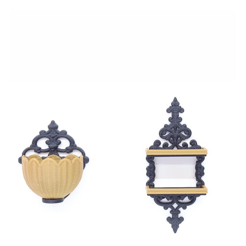 1Pcs 1 12 Miniature Dollhouse  - Woven Wall Basket avaliação e preço
